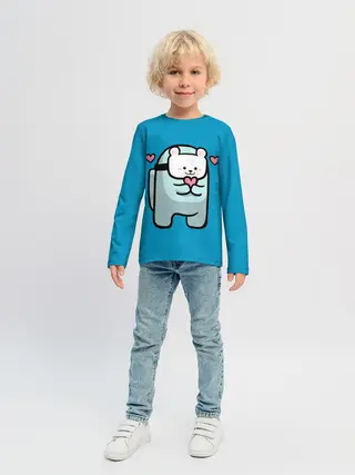 Детский лонгслив / Nyan Cat