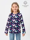 Детский лонгслив / Unicorn pattern