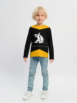 Детский лонгслив / Сноубордист