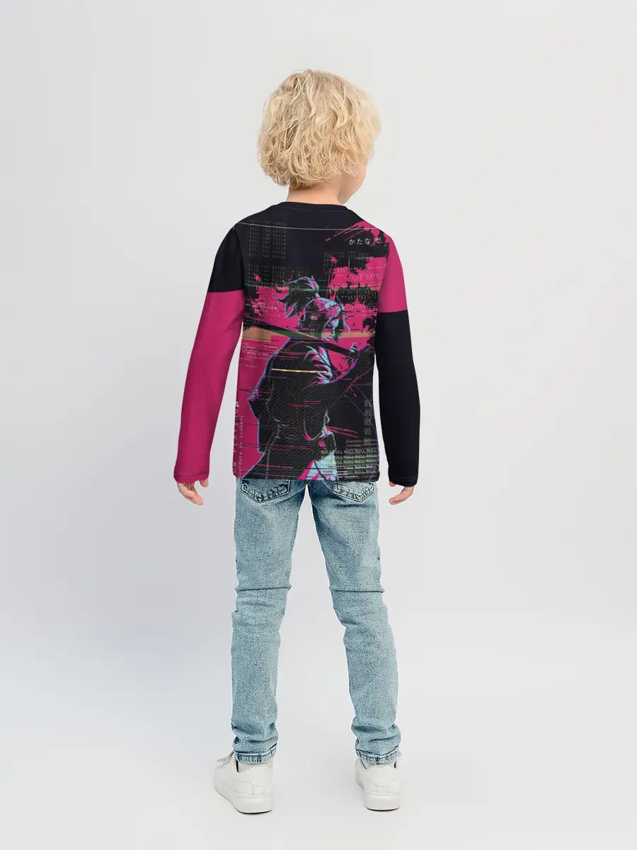 Детский лонгслив / Samurai KATANA ZERO