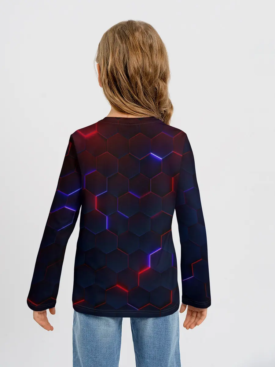 Детский лонгслив / Light Background