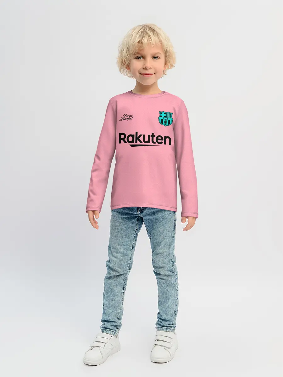 Детский лонгслив / BARCELONA резервная 20/21