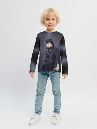 Детский лонгслив / Виктор Цой.