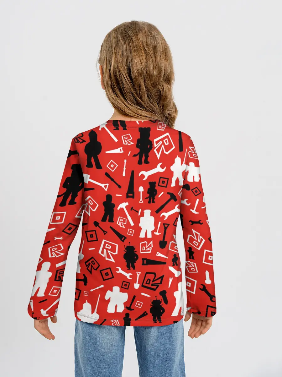 Детский лонгслив / ROBLOX