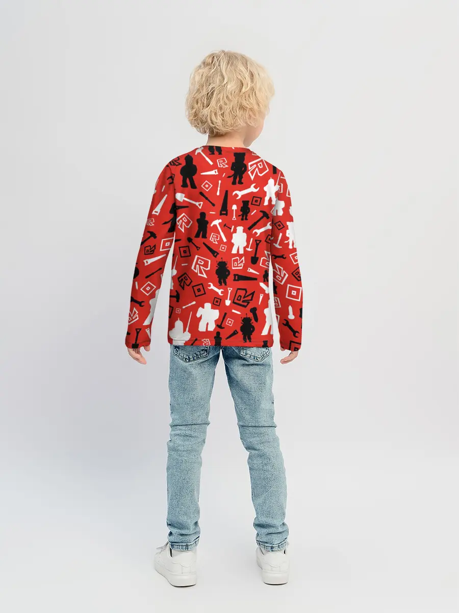 Детский лонгслив / ROBLOX