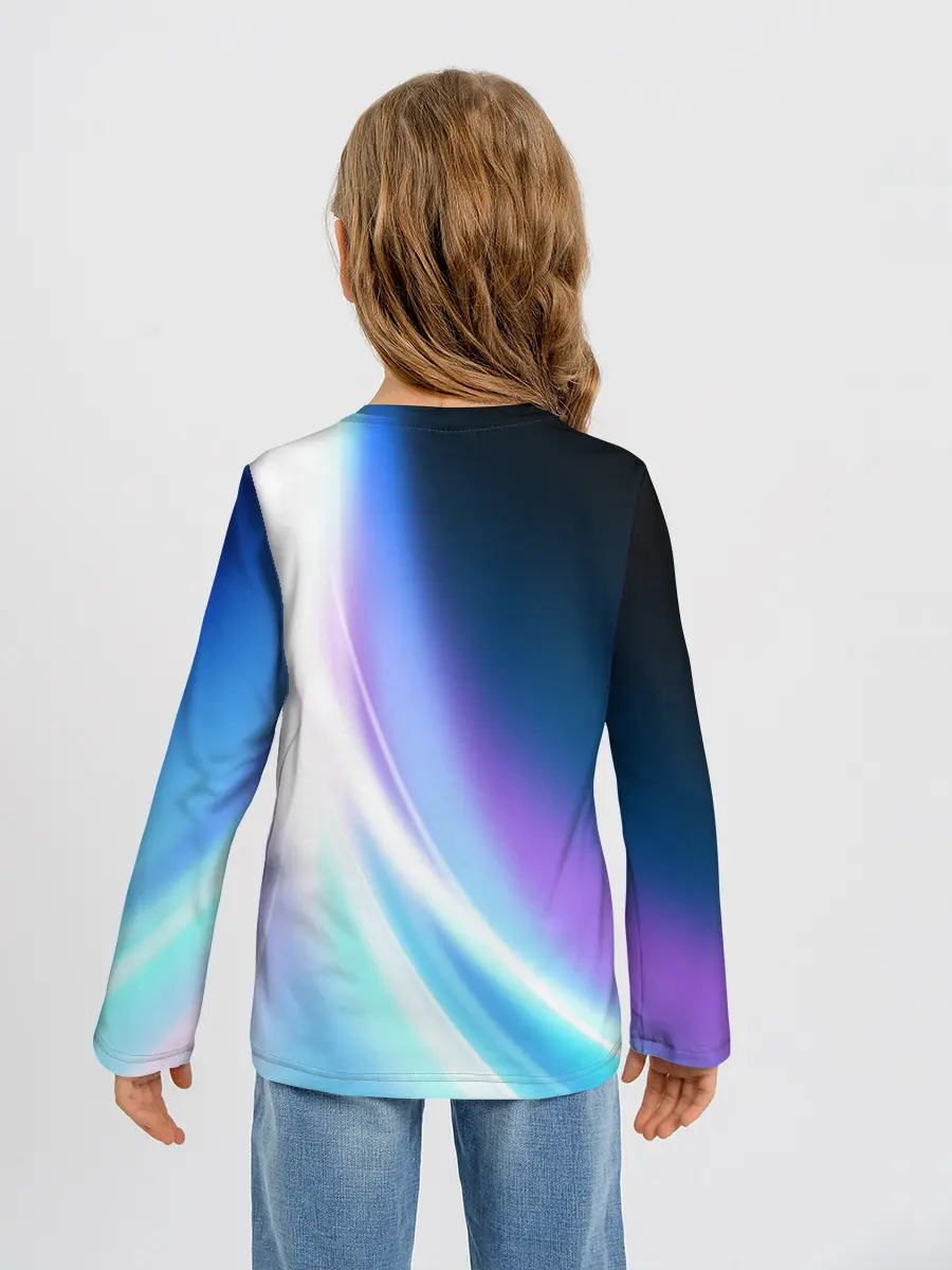 Детский лонгслив / Сияние