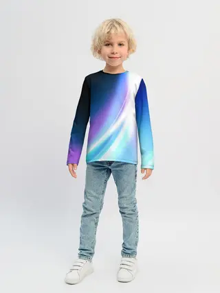 Детский лонгслив / Сияние