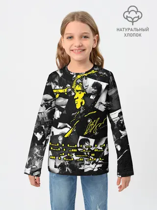 Детский лонгслив / Цой