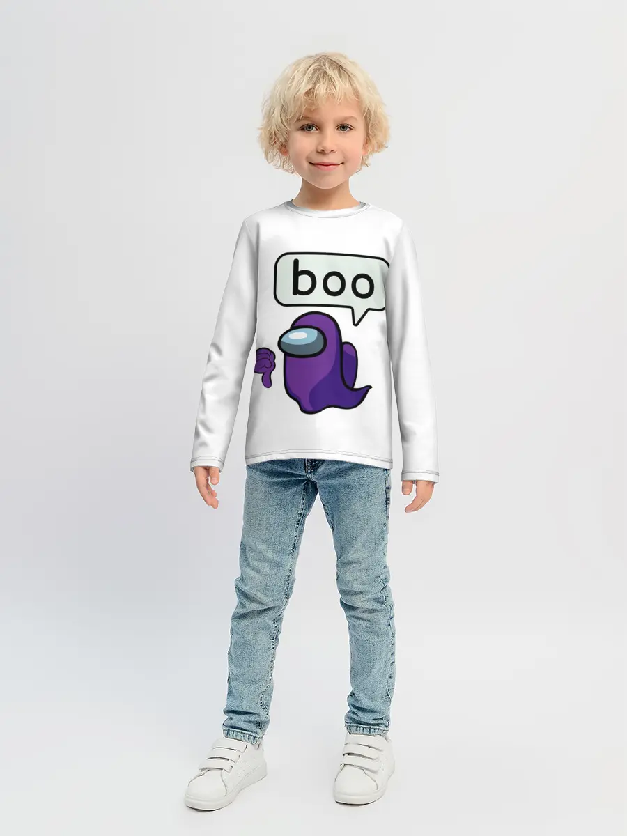 Детский лонгслив / BOO