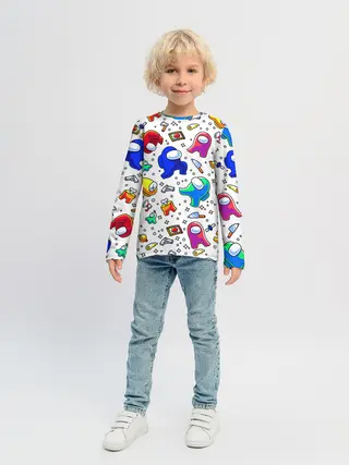 Детский лонгслив / AMONG US