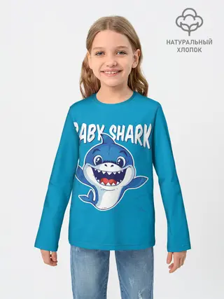 Детский лонгслив / Baby Shark