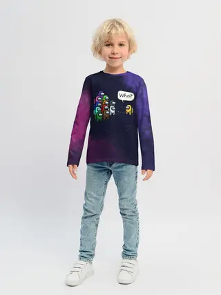 Детский лонгслив / AMONG US