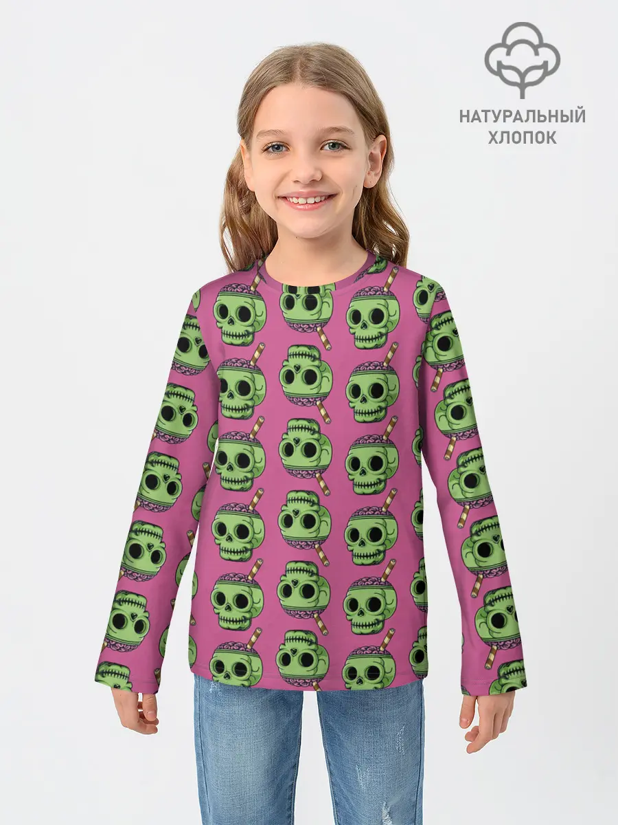 Детский лонгслив / Pattern