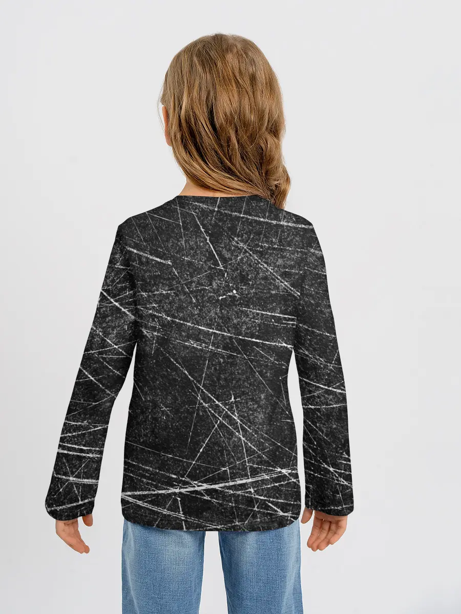 Детский лонгслив / Царапины