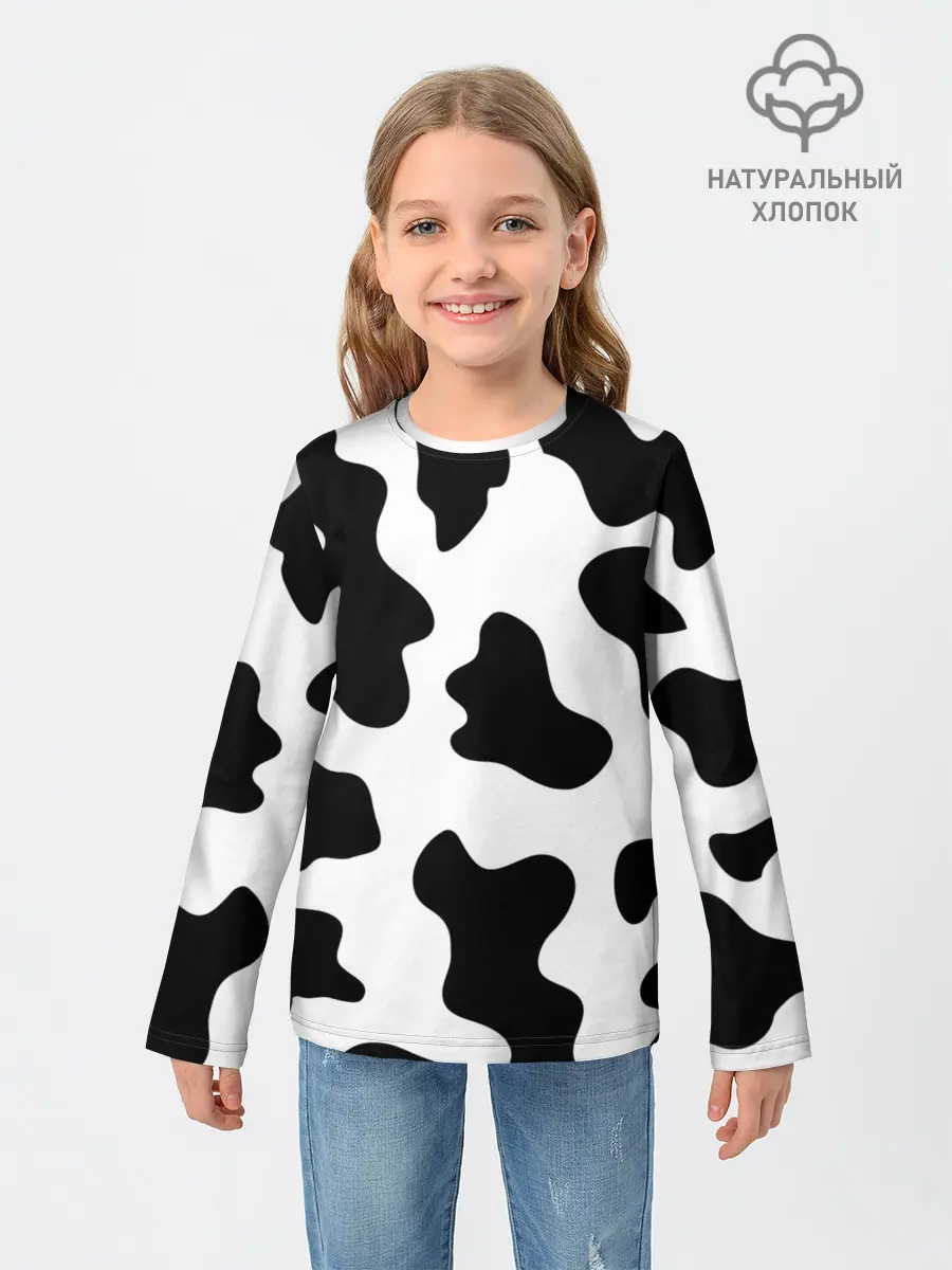 Детский лонгслив / Му-му