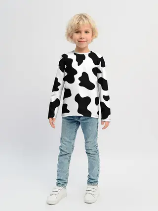 Детский лонгслив / Му-му