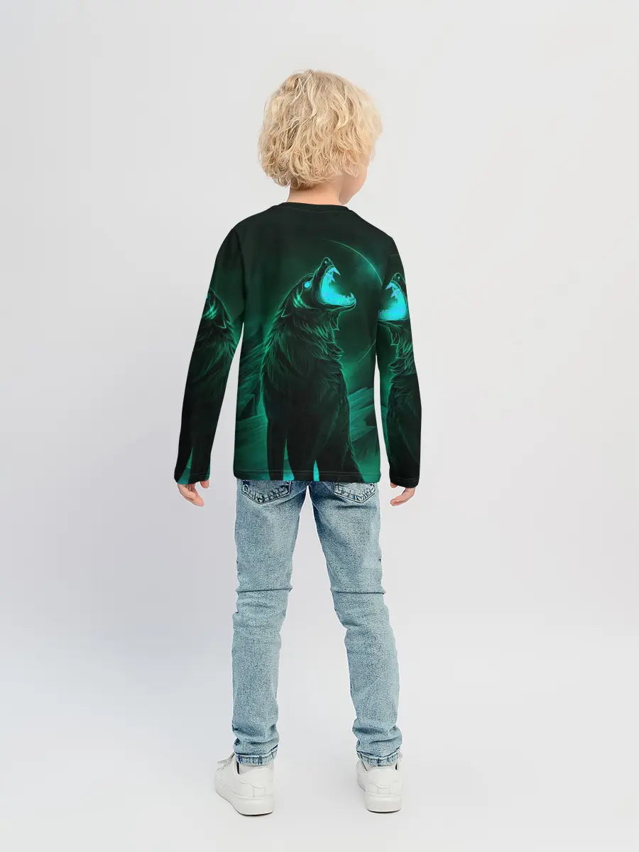 Детский лонгслив / Оборотень