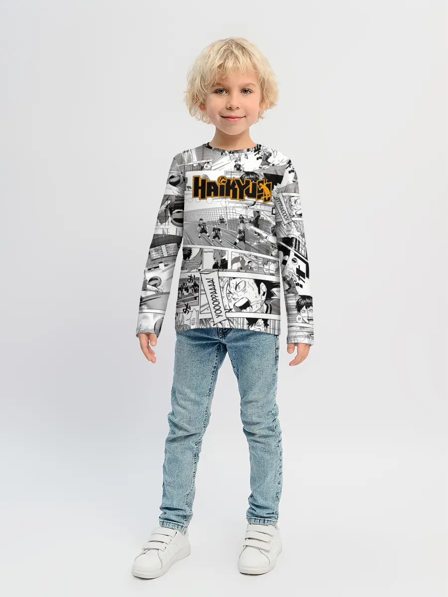 Детский лонгслив / Haikyu