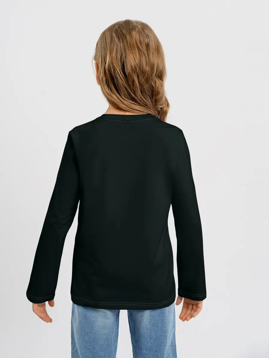 Детский лонгслив / Виктор Цой Жив