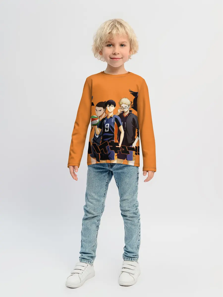 Детский лонгслив / Haikyu | Team