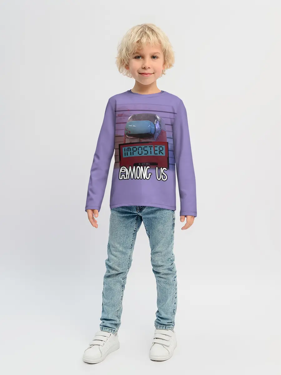 Детский лонгслив / AMONG US