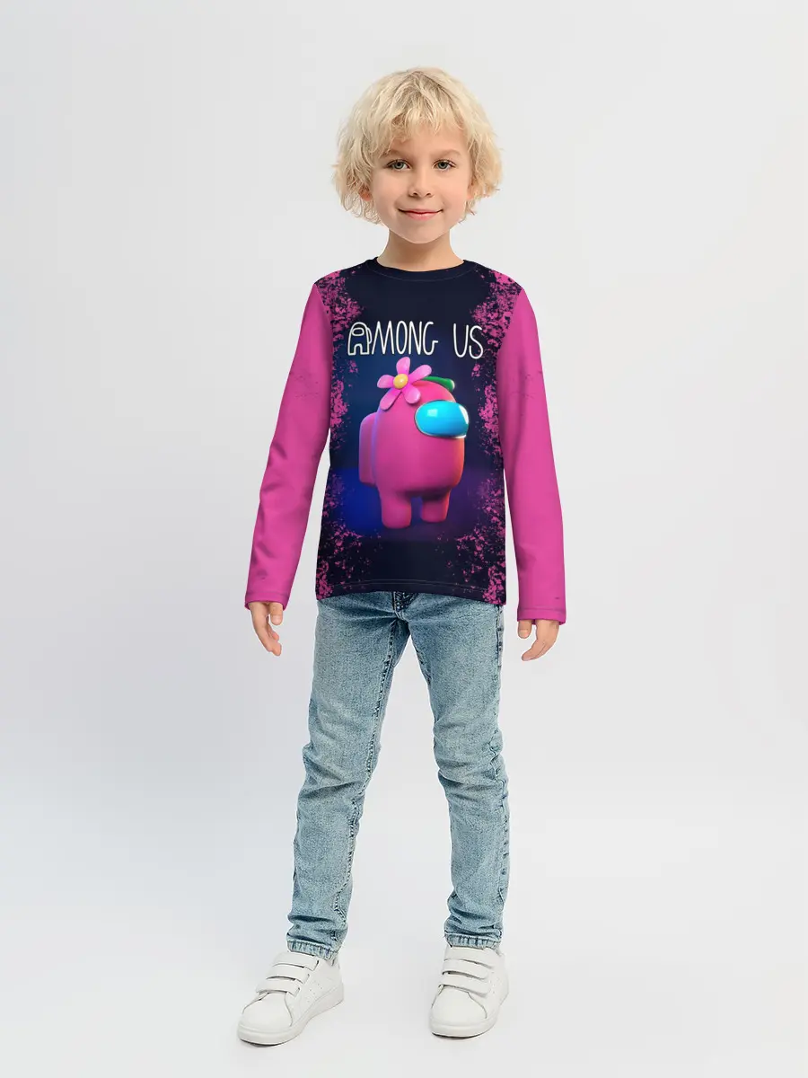 Детский лонгслив / AMONG US