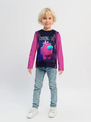 Детский лонгслив / AMONG US