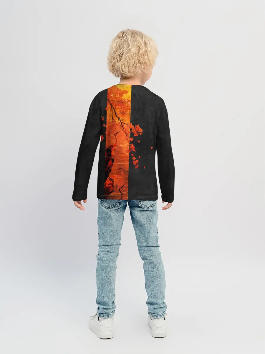 Детский лонгслив / ЦАПЛЯ