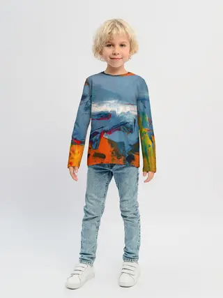 Детский лонгслив / Я художник