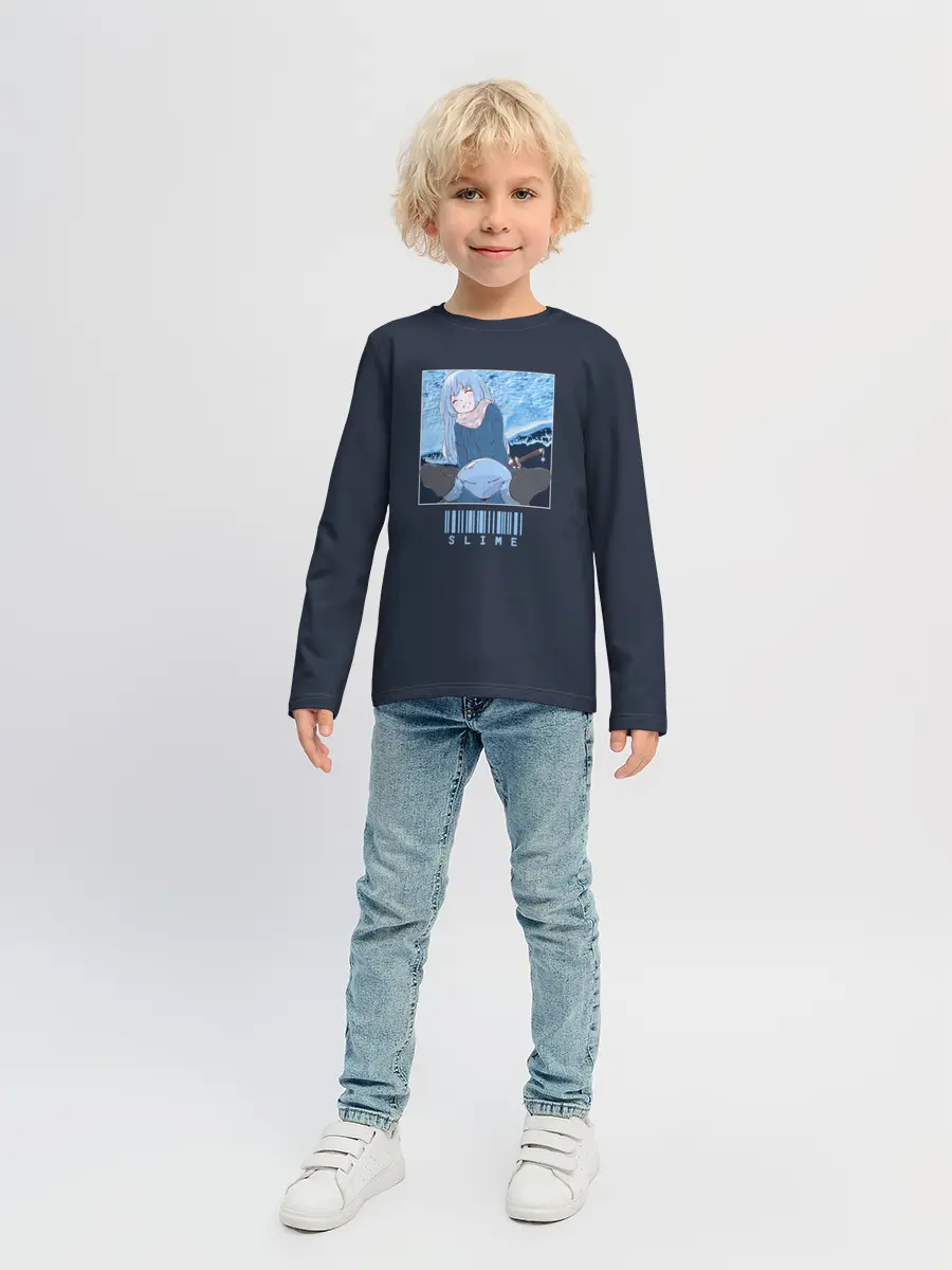 Детский лонгслив / Slime