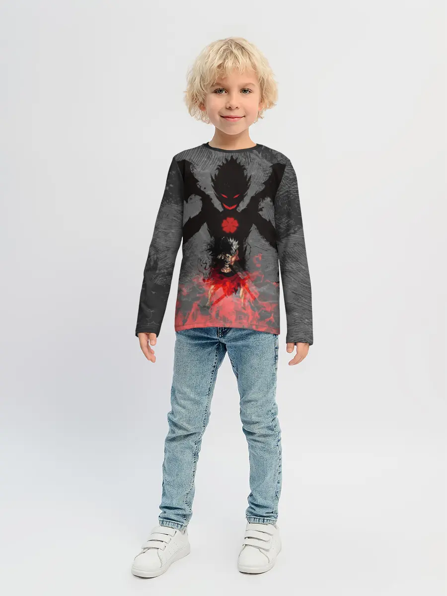 Детский лонгслив / демон Либе