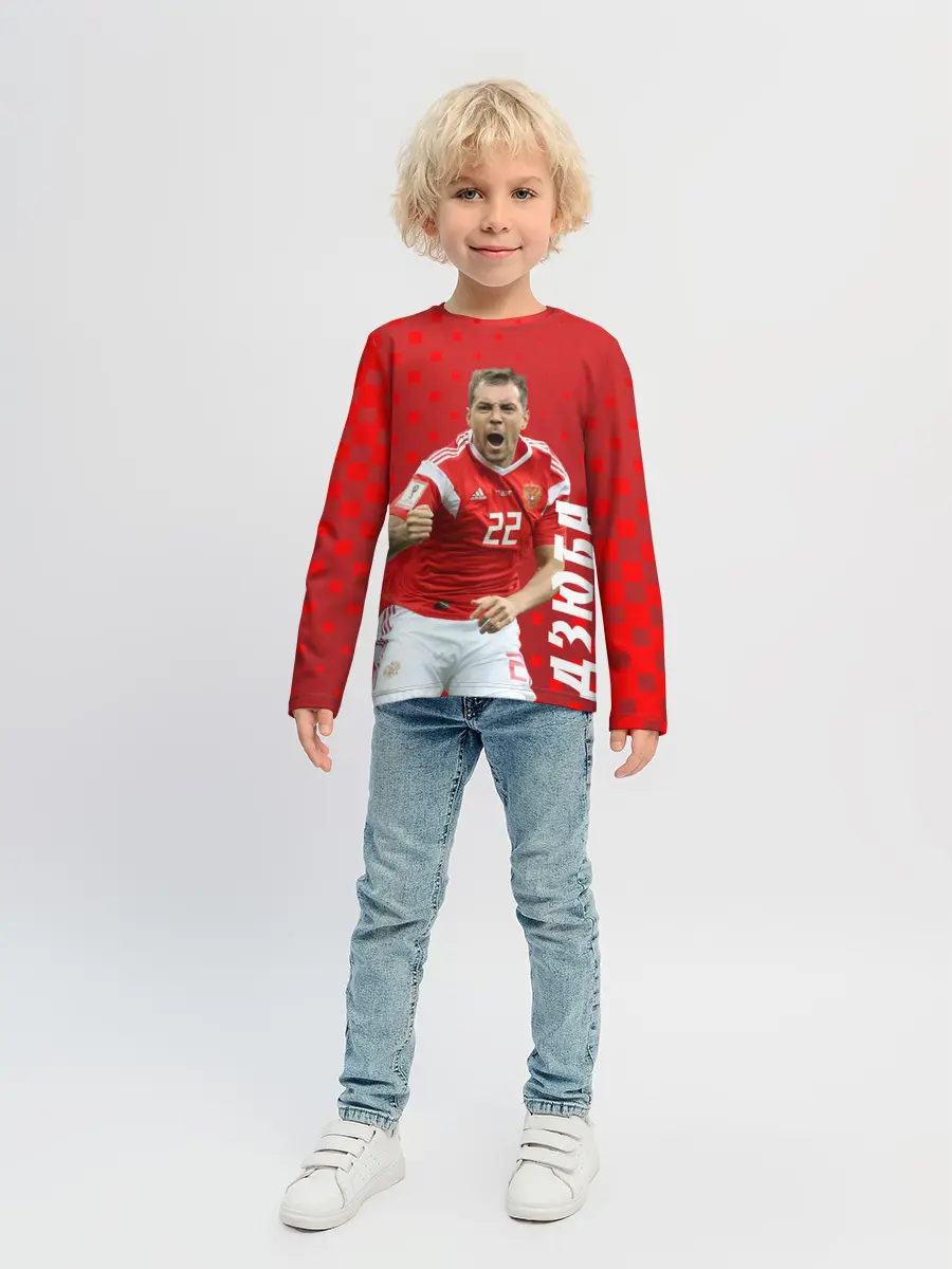 Детский лонгслив / Дзюба