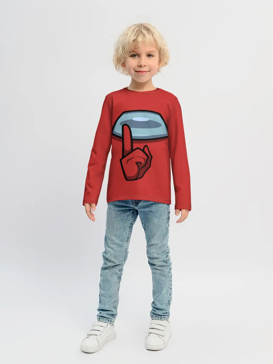 Детский лонгслив / AMONG US.