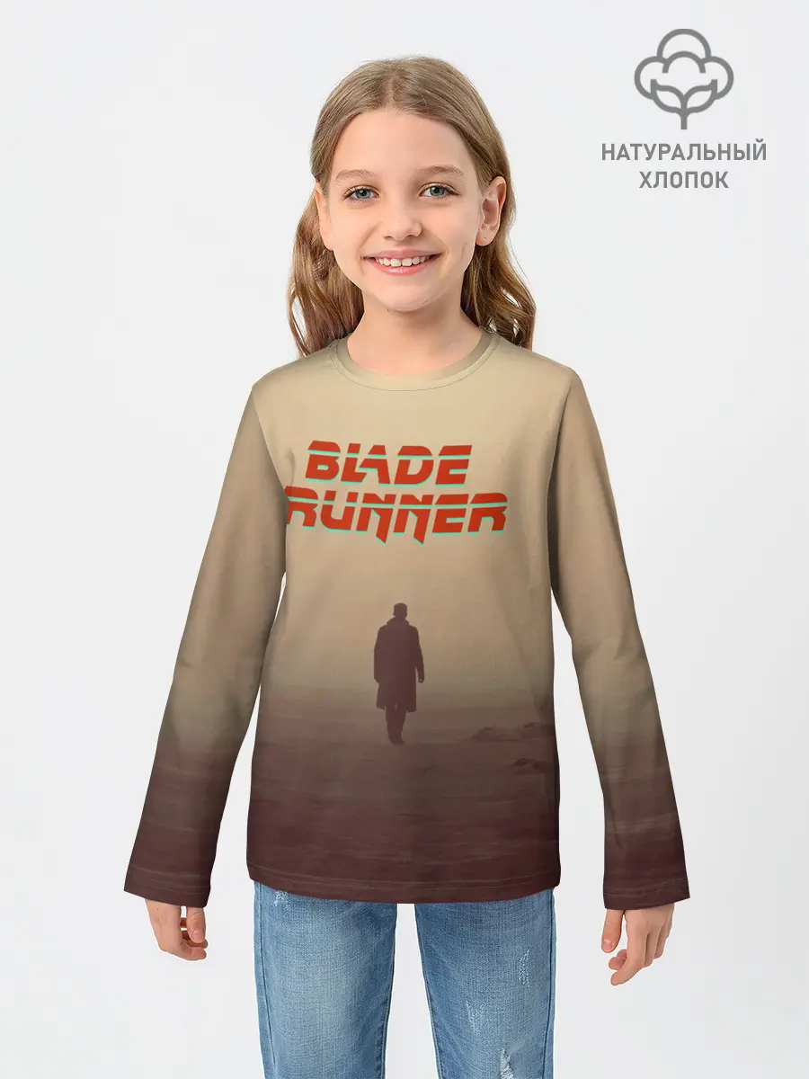 Детский лонгслив / Бегущий по лезвию