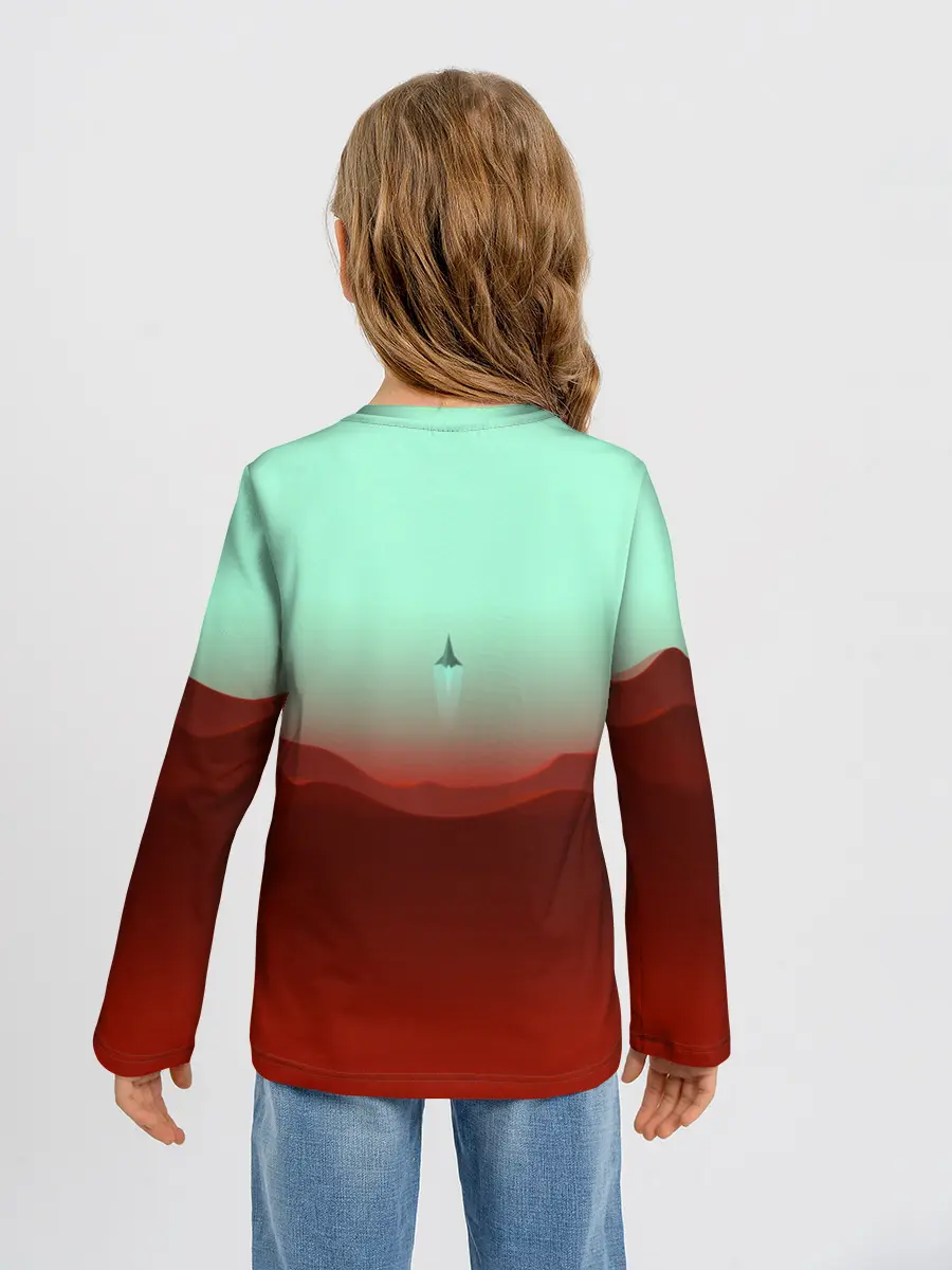 Детский лонгслив / Boris Norris - When the Tunnel