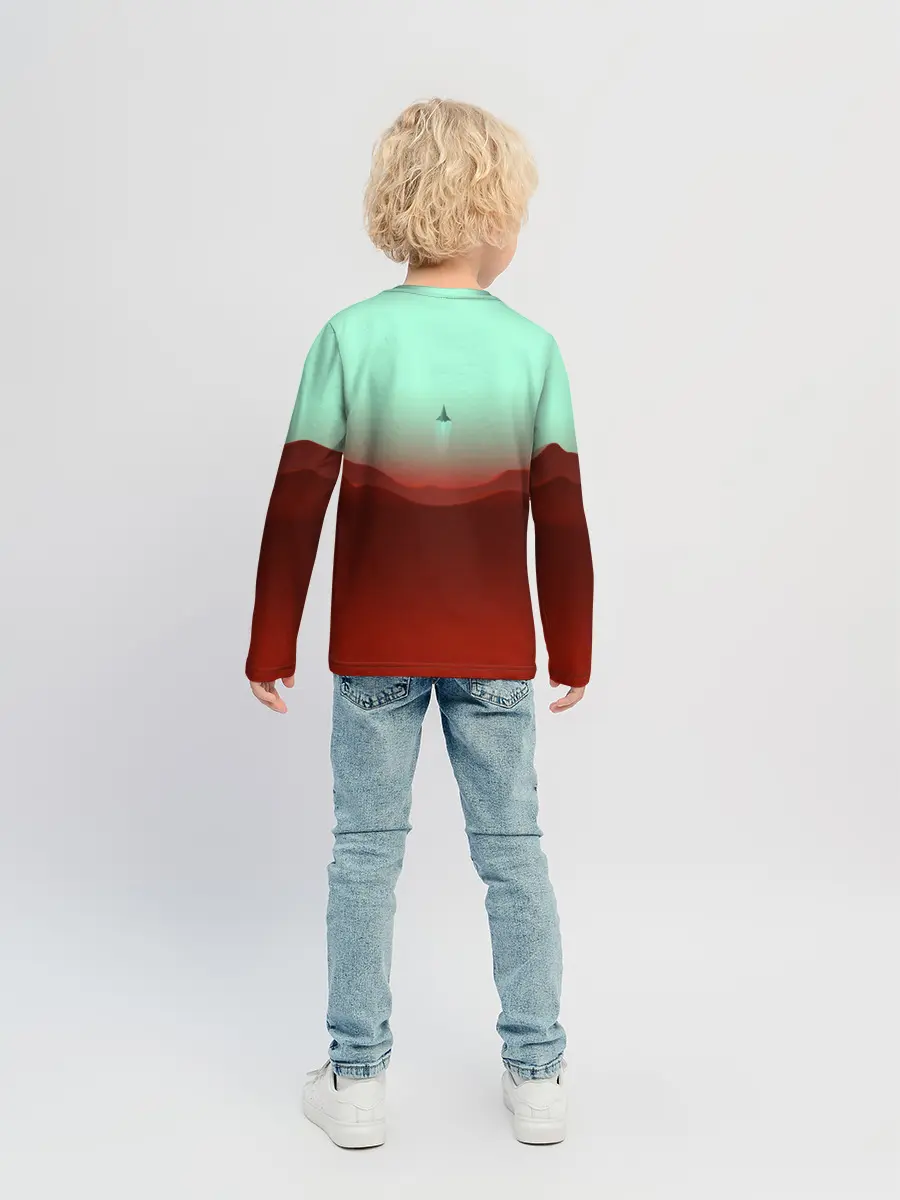 Детский лонгслив / Boris Norris - When the Tunnel