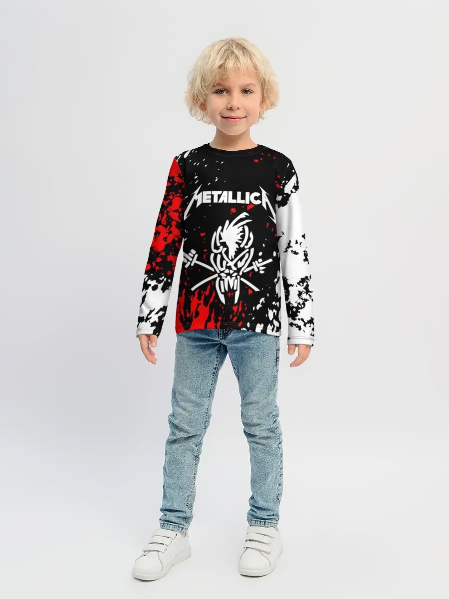Детский лонгслив / METALLICA