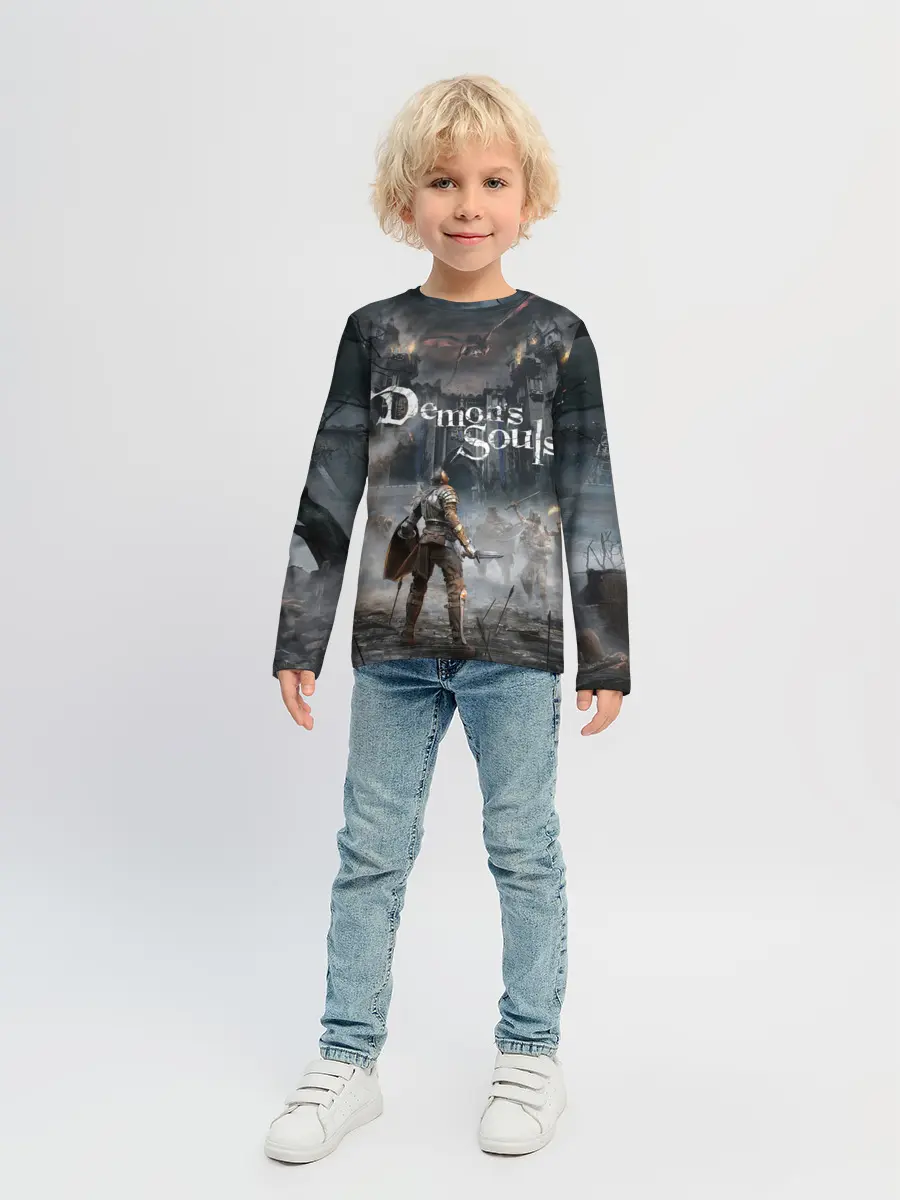 Детский лонгслив / Demons Souls