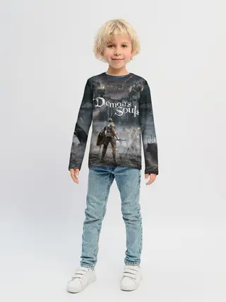 Детский лонгслив / Demons Souls