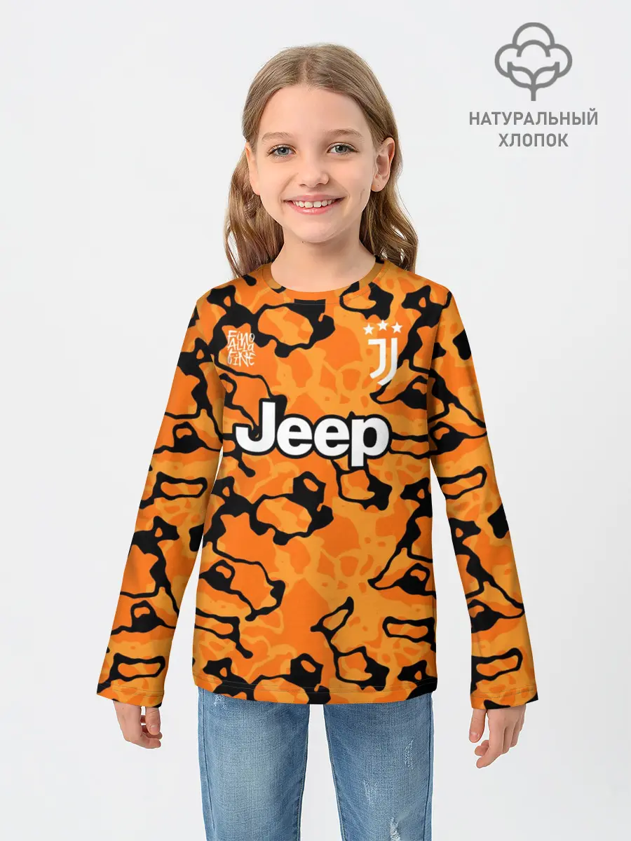 Детский лонгслив / JUVENTUS резервная 20/21