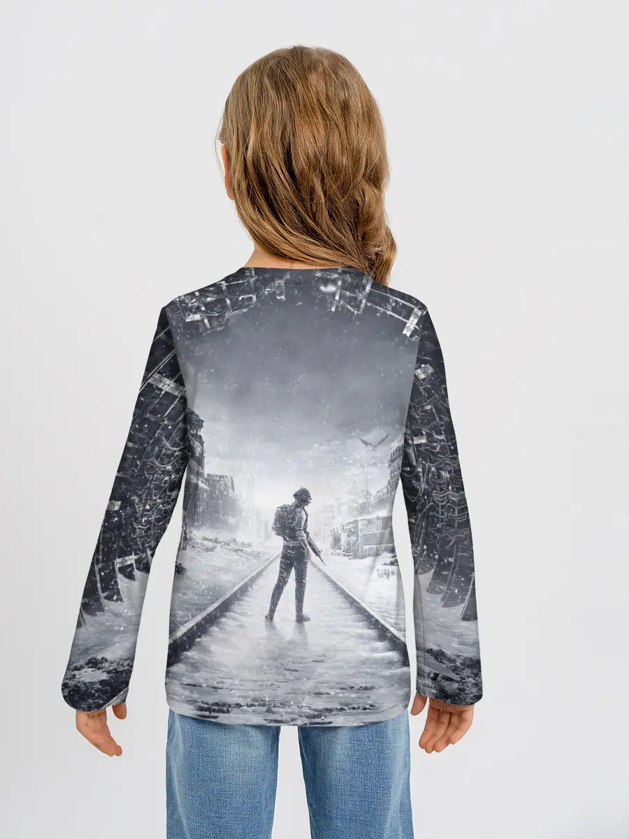 Детский лонгслив / PUBG x METRO Exodus