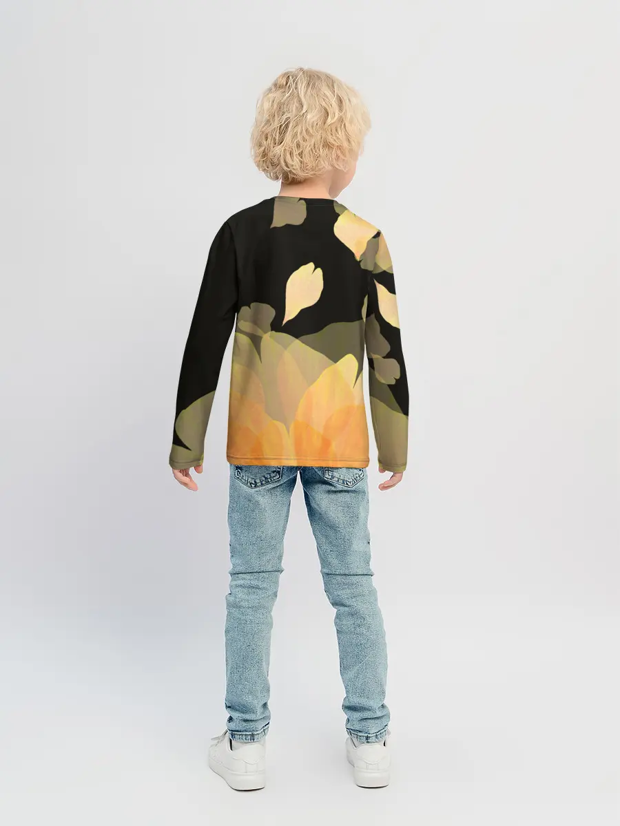 Детский лонгслив / Аниме девушка в интересном наряде