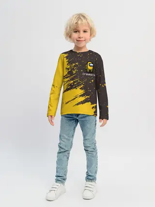 Детский лонгслив / AMONG US / АМОНГ АС