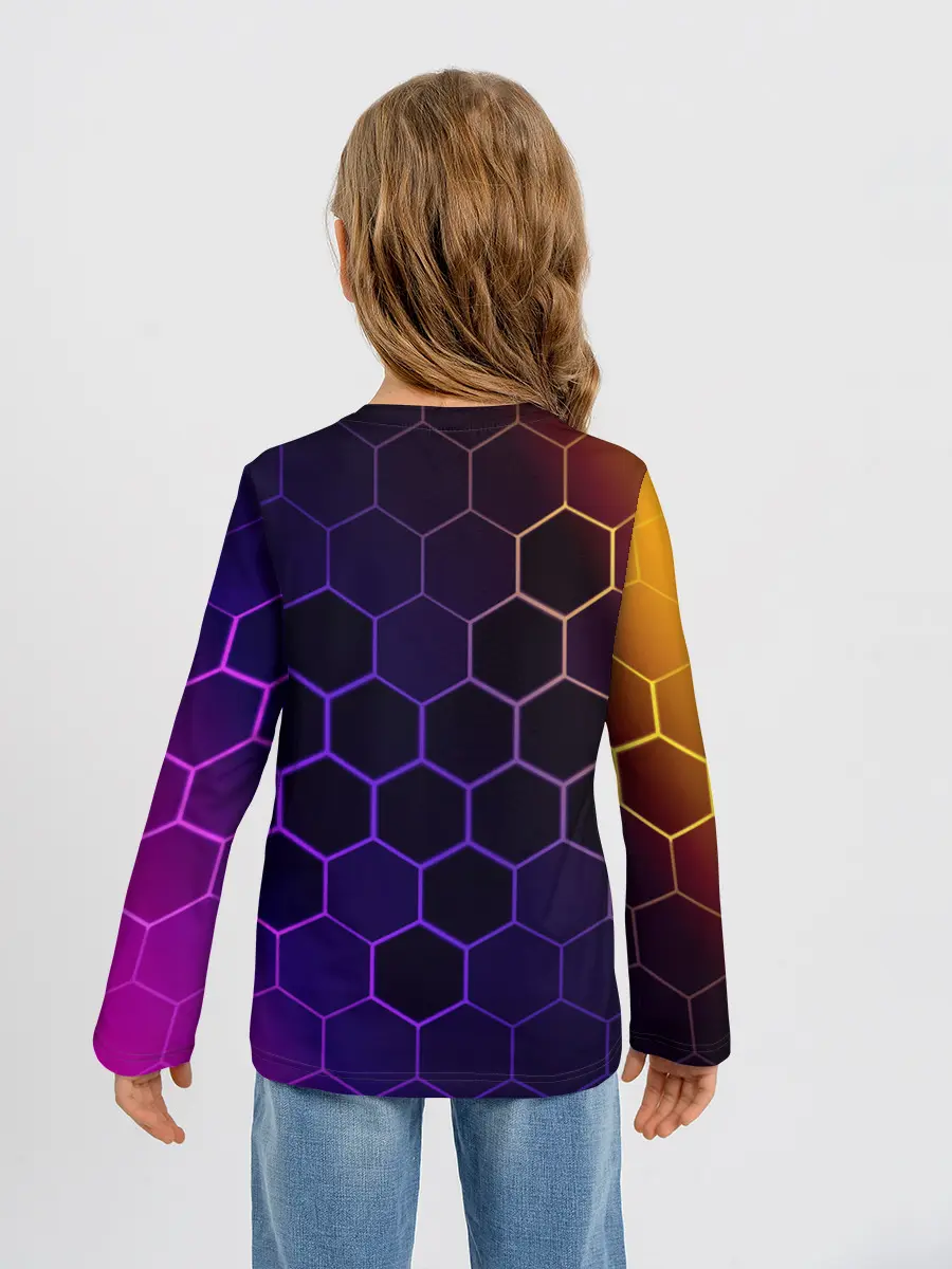 Детский лонгслив / AMONG US / АМОНГ АС