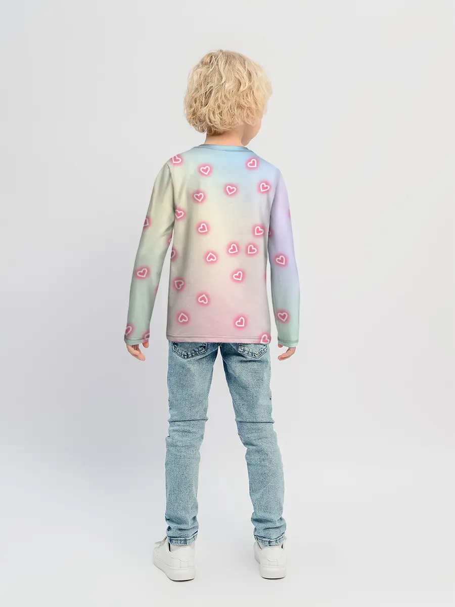 Детский лонгслив / Милая пандочка