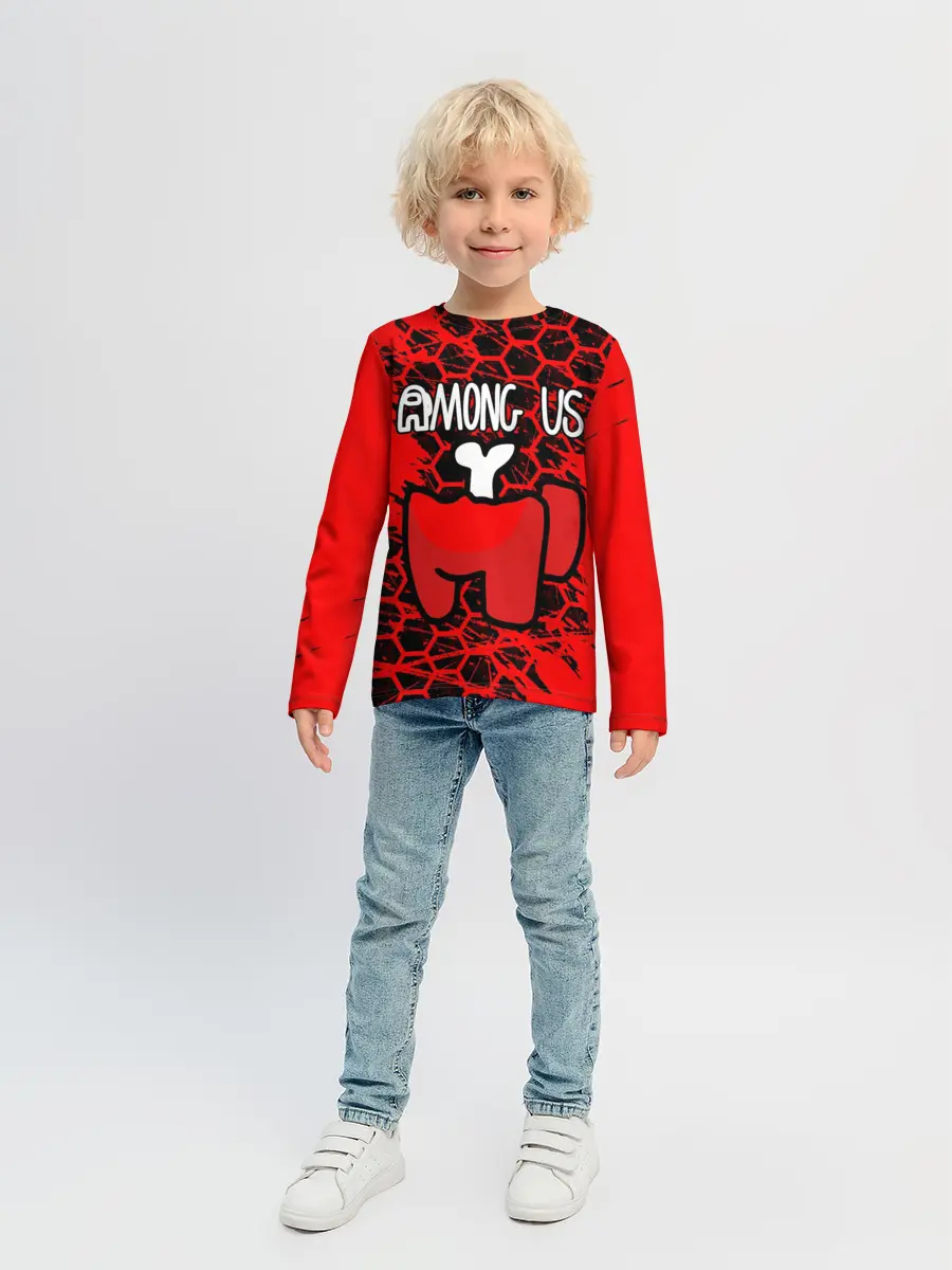 Детский лонгслив / AMONG US