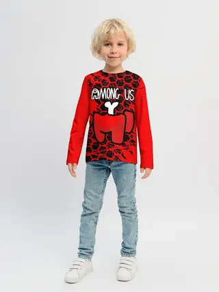 Детский лонгслив / AMONG US