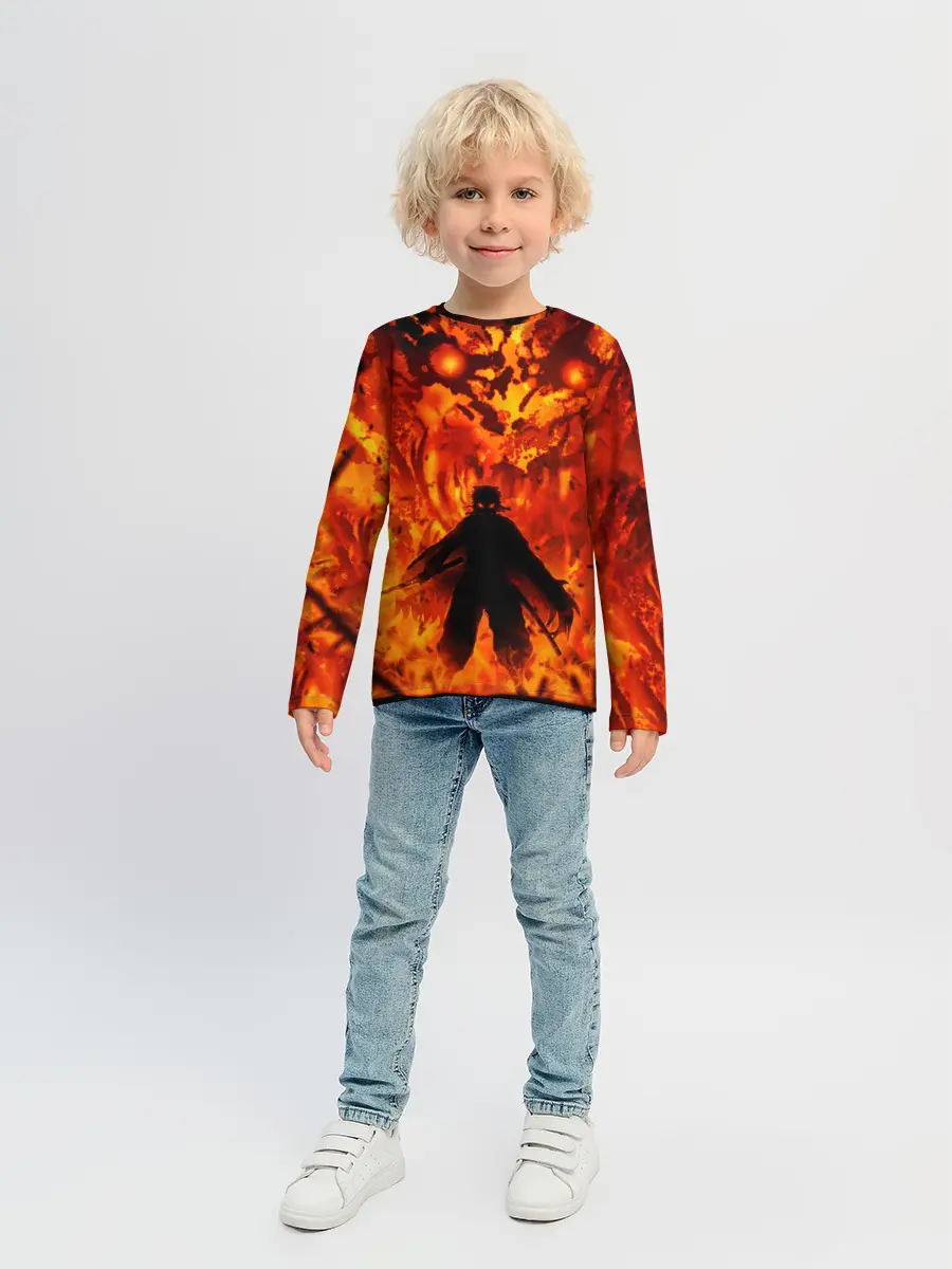 Детский лонгслив / Клинок, рассекающий демонов