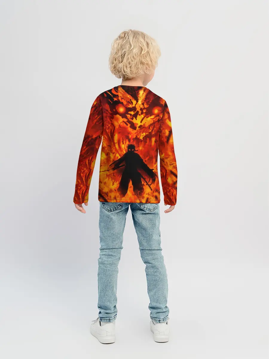 Детский лонгслив / Клинок, рассекающий демонов