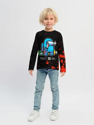 Детский лонгслив / TRUST NO ONE